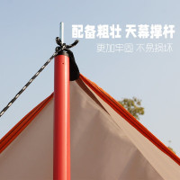 趣游帮四方防水天幕(Y12mini) 展开尺寸:300*300*210cm