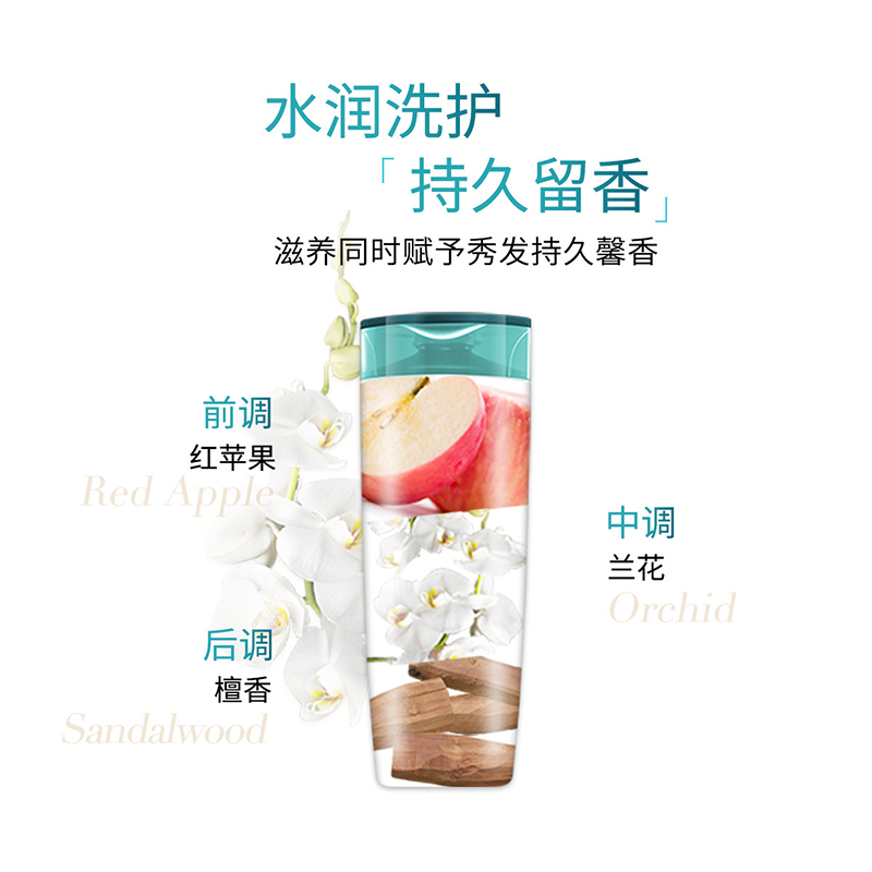 欧莱雅透明质酸水润去屑洗发露深层清洁控油补水保湿洗发水400ml高清大图