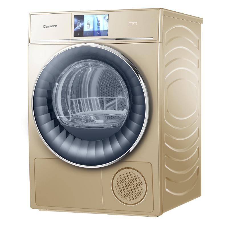 卡萨帝(casarte) cb n9g1u1 9kg/公斤变频滚筒干衣机全自动 热泵烘干