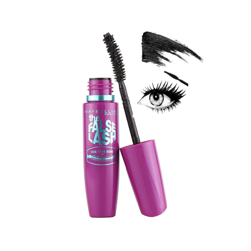 美宝莲(Maybelline)密扇睫毛膏9.7ml 黑色系 卷翘;浓密