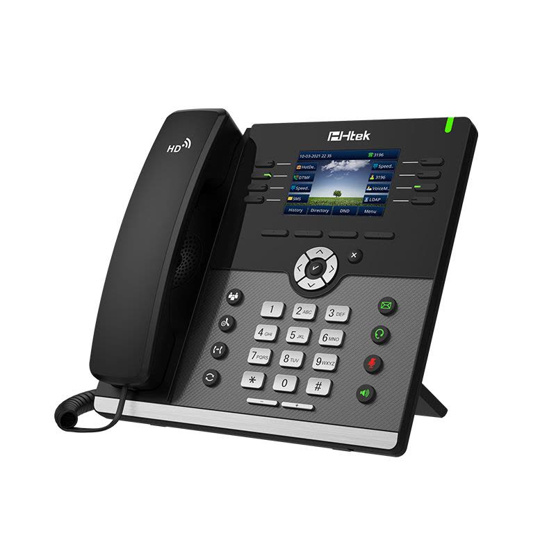 HHtek千兆彩屏话机UC924U 含POE不带电源图片