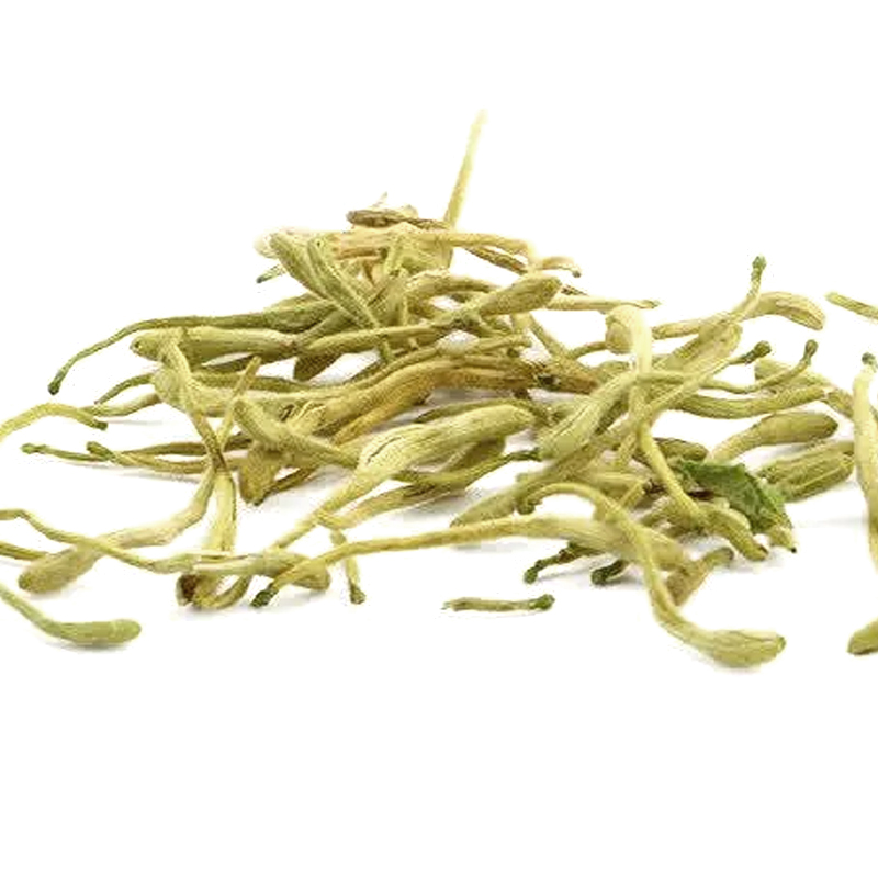 乐一香金银花茶100g透明罐装高清大图