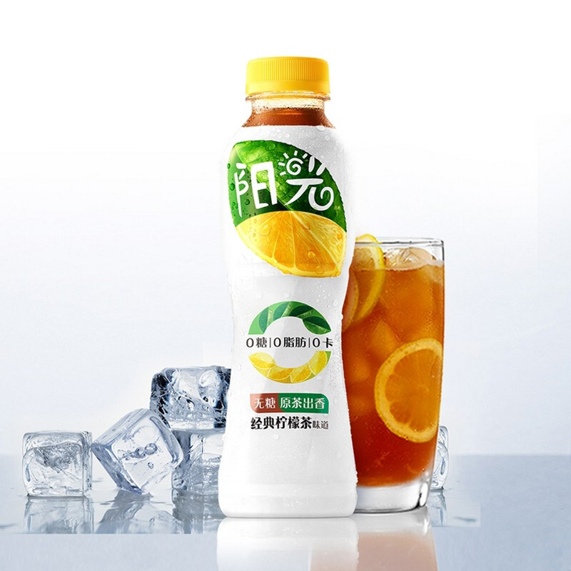 阳光无糖柠檬味茶饮料500ml
