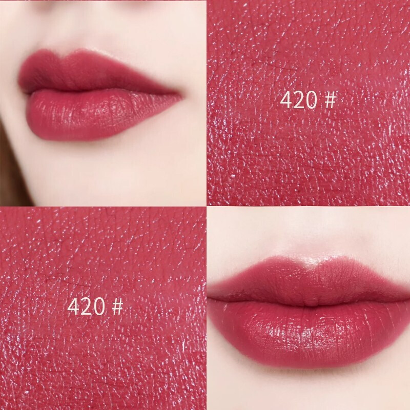 雅诗兰黛(Estee Lauder)口红3.5g花漾倾慕显色持久魅色唇膏 420#豆沙色高清大图