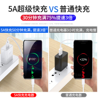 YUTOOL 5A超级快充手机充电器 白色 22.5W超级快充 1小时充满 安全快充不伤电池 智能调控 不发烫(1个)