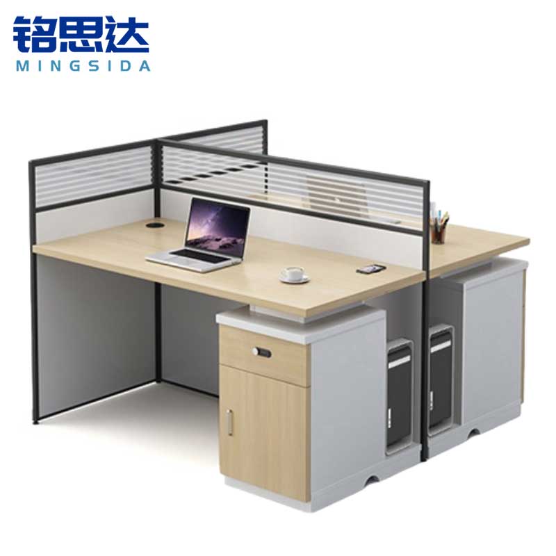 铭思达屏风工位双人张高清大图