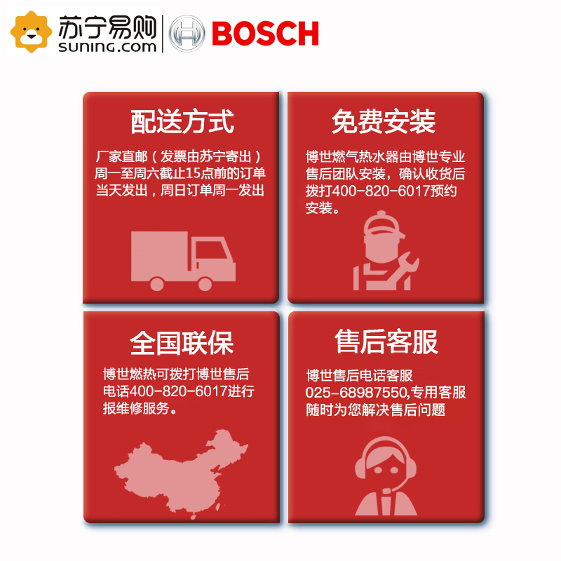 博世(BOSCH)60升电热水器逸洁EWS60-ME1 3000w 预约速热 1级能效 触摸屏高清大图