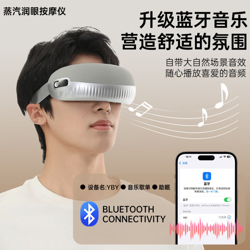 奥鼎康(ODINK) 多功能眼部按摩仪 蒸汽式眼部按摩仪 润眼仪 热敷 方便携带 蒸汽式眼部按摩仪A-KRW8高清大图