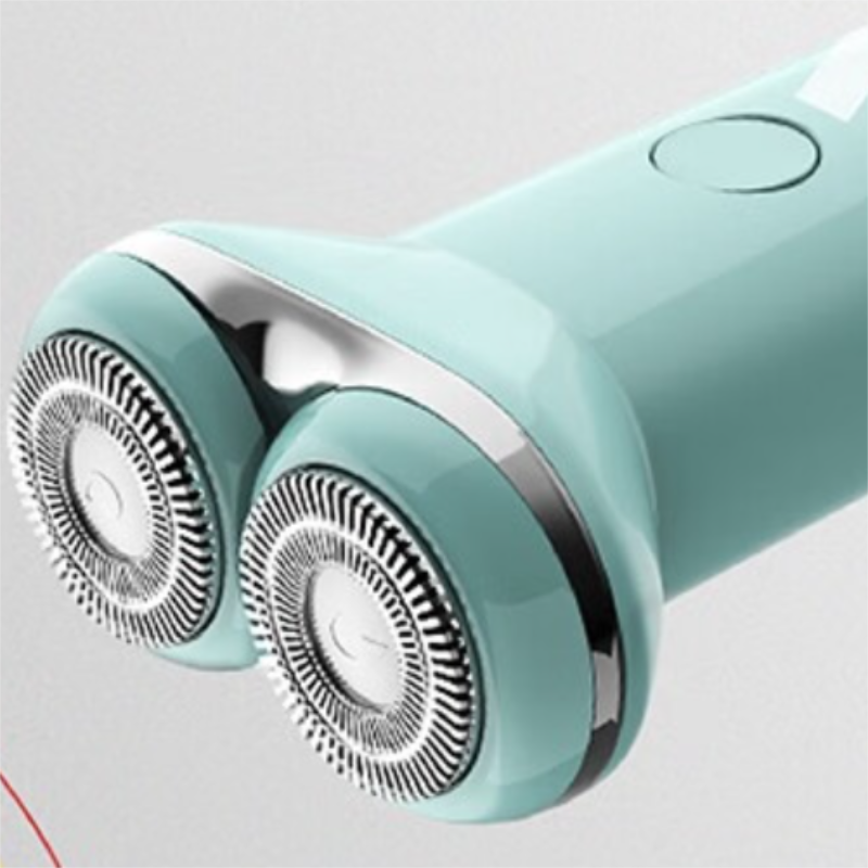 奔腾(POVOS)剃须刀男士电动刮胡刀迷你便携全身合金机身水洗快充节日礼物送男友送爱人送男生 PQ3803清水蓝高清大图