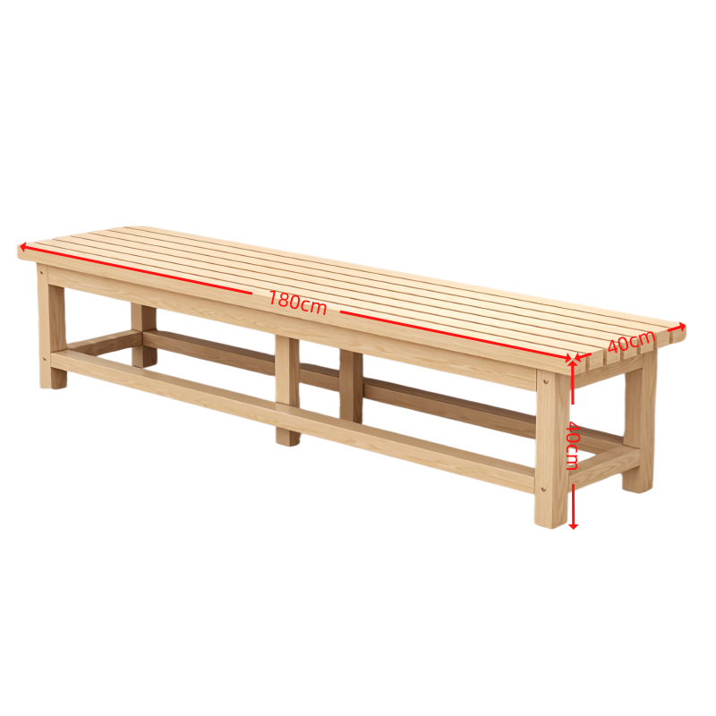 芙首泰单层休闲凳1800*400*400mm个高清大图