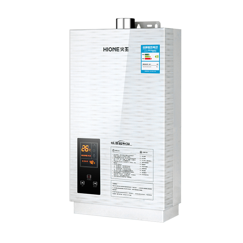 火王(Hione)JSQ24-H12/E2燃气热水器 智能恒温即开即热 强排式 12升大容量热水器