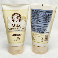 韩国进口SOMANG所望牛奶洗面奶清洁保湿舒缓肌肤洁面乳液100ml