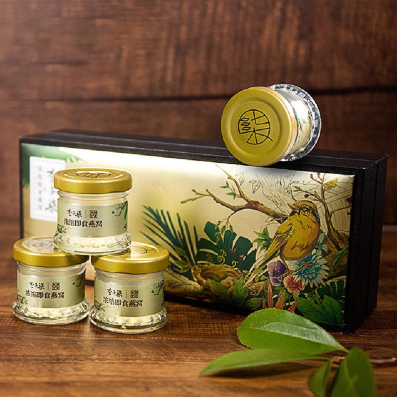 李子柒 浓缩即食燕窝孕妇金丝燕 燕窝即食30g*4瓶