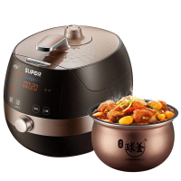 苏泊尔(SUPOR) SY-48FC23Q 球釜内胆电压力锅球釜双胆 家用智能电压力锅 4.8L/升微电脑触控式底盘加热