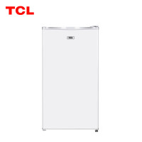 TCL 91升 小型单门电冰箱 迷你节能 独立软冷冻 办公居家 HIPS环保内胆（白色)BC-91RA