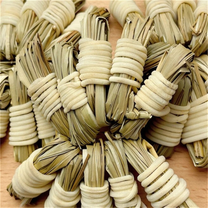 灯芯草手选灯心草球新货灯芯花自然晾晒龙须草赤须心可搭海底椰高清大图