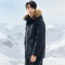 雪中飞男女三合一户外工装大毛领羽绒服