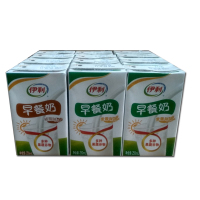 伊利早餐奶无菌砖麦香味250ml*24盒