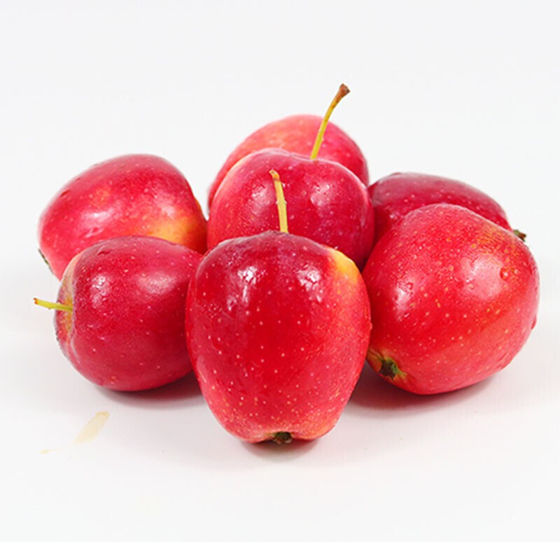 xj鸡心果东北花红果沙果小苹果酸脆鸡心海棠果25kg新鲜水果可开发票