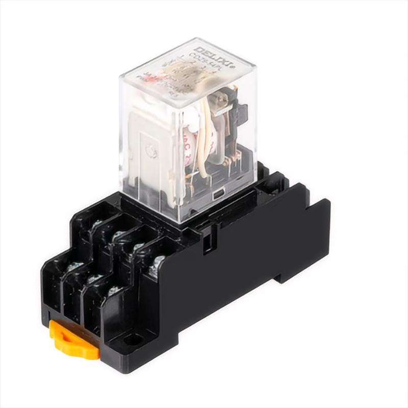 德力西 中间继电器 型号:CDZ9-54PL-14脚AC110带底座 单位:套