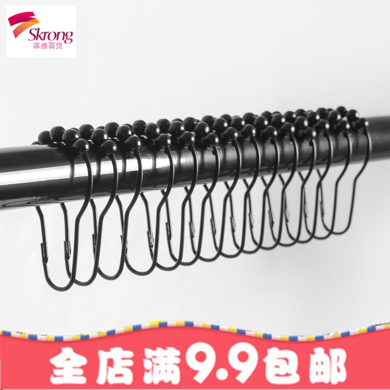 免打孔铝合金浴帘杆伸缩杆直单杆窗帘杆帘杆晾衣杆衣柜支撑杆