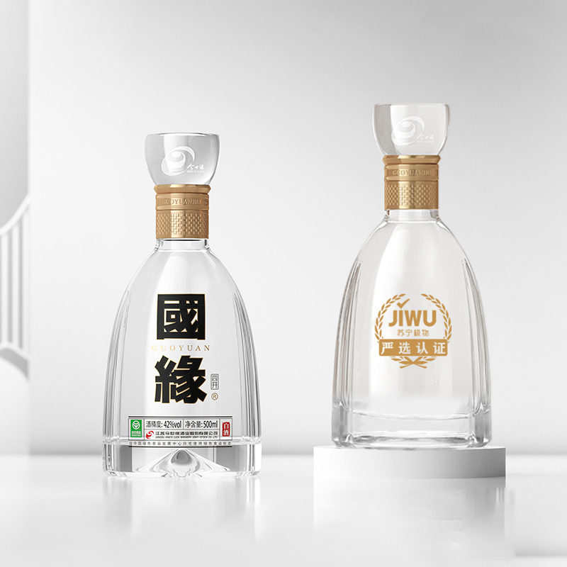 今世缘 国缘 四开 42度 500mL*4瓶 整箱装 苏宁极物版 白酒 严选认证