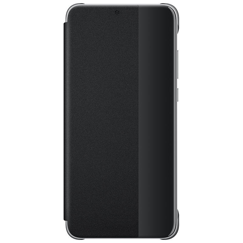 华为(HUAWEI)P20 Pro手机壳原装翻盖智能休眠开窗保护套P20 Pro防摔全包手机套皮套保护套 深蓝