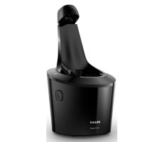 飞利浦(Philips)S5551/27 电动剃须刀 刀头荷兰进口 多功能理容 全身水洗 三刀头旋转式(专用清洁座清洗)