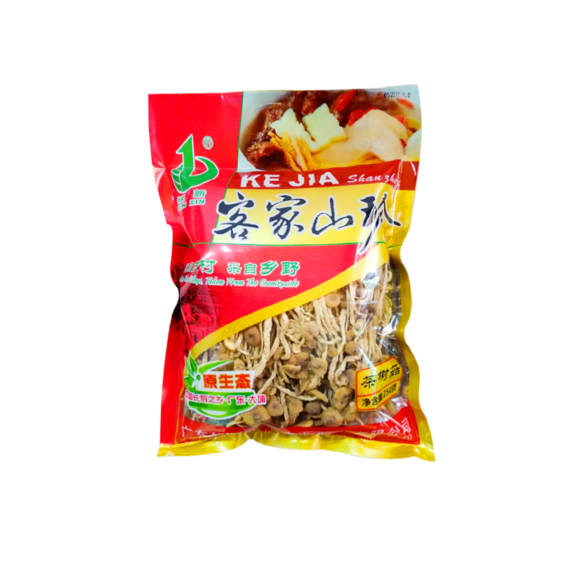 [中华特色]梅州助农馆 银新 客家特产煲汤料 茶树菇 精选茶树菇 250克/袋 华南