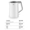 美的(Midea)电热水壶SH15Colour102 家用1.5L容量双层防烫 304不锈钢无缝内胆烧水壶自动断电