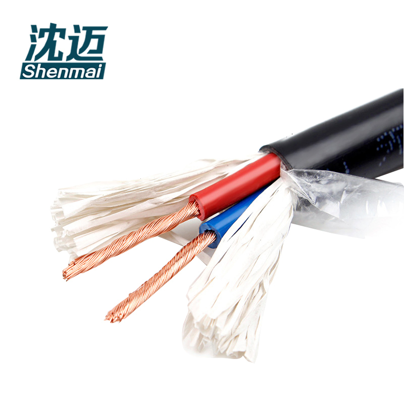 沈迈 铜芯护套软电线 ZR-RVV-2*6mm² /米