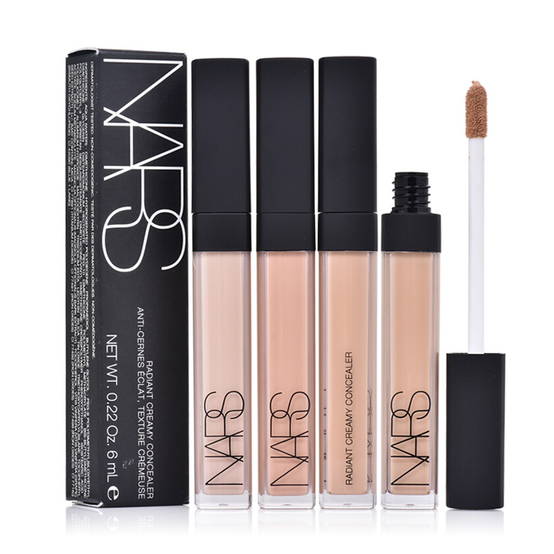 NARS 纳斯 亮采柔滑遮瑕膏 妆点甜心遮瑕蜜 粉底液 1234#Custard 高度遮瑕 遮瑕笔 6ml