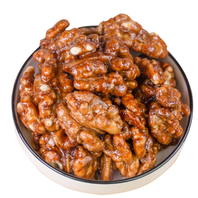 新货琥珀核桃仁 纸皮核桃仁 坚果零食 200g袋装净重琥珀核桃仁