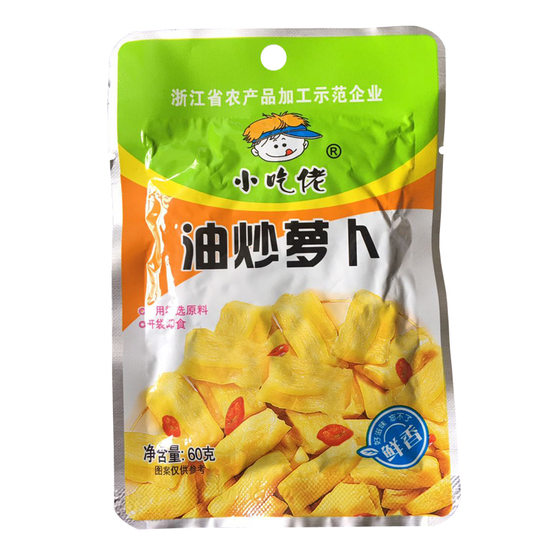 小吃佬萝卜干60克-sej
