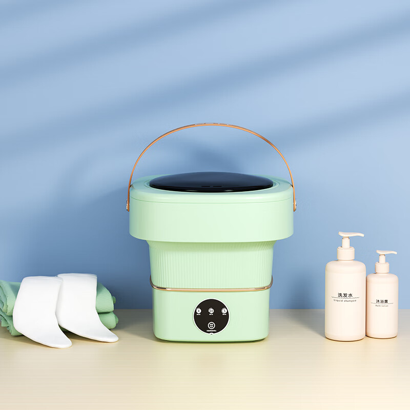 都市太太 DSXY-9201 欧耶洗脱一体洗衣机 一机多用低耗无负担 4.5L 草绿色