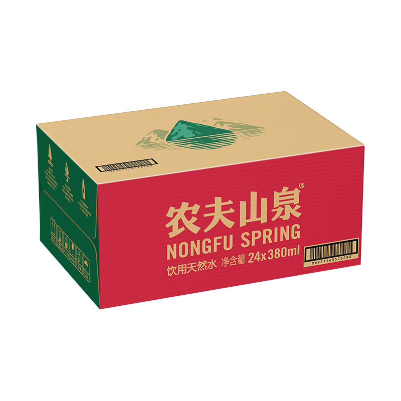 饮用水 饮用天然水 380ml 1*24瓶