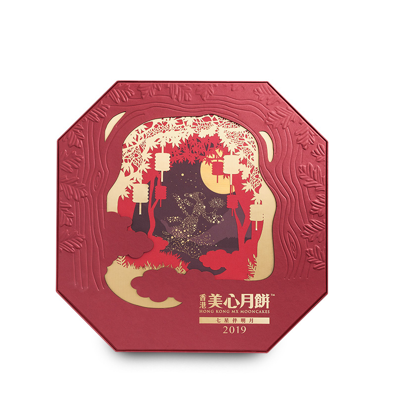 美心七星伴明月饼礼盒1350g