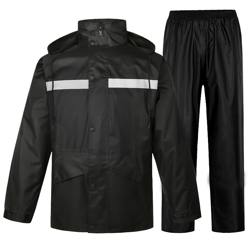 雨衣雨裤套装防汛雨衣双层加厚雨披成人分体雨衣