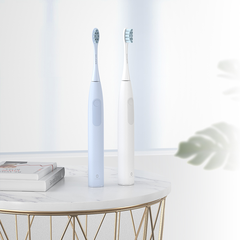 欧可林Oclean 声波电动牙刷成人情侣自动软毛牙刷 F1 白色