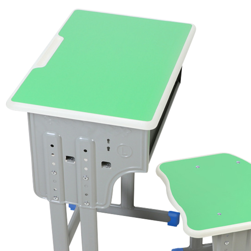 阿拉贡学生课桌椅儿童学习桌单人培训辅导补习班升降课桌椅学校写字课桌[工厂现做 7天内发货]高清大图