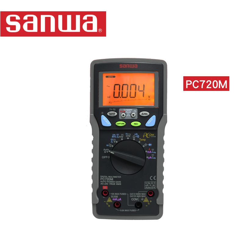 三和(SANWA)PC7000高精度带分析数字万用表 安全 便捷 精准数据