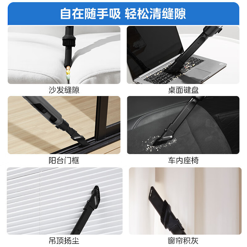 美的(Midea)洗地机G9 家用吸尘除螨扫地洗拖一体 多合一自清洁无尘感洗地机高清大图