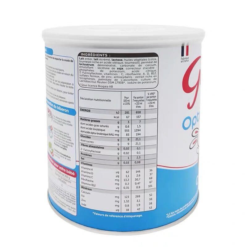 原装进口法国古戈氏Guigoz 标准配方婴幼儿牛奶奶粉3段(12-36个月)830g图片