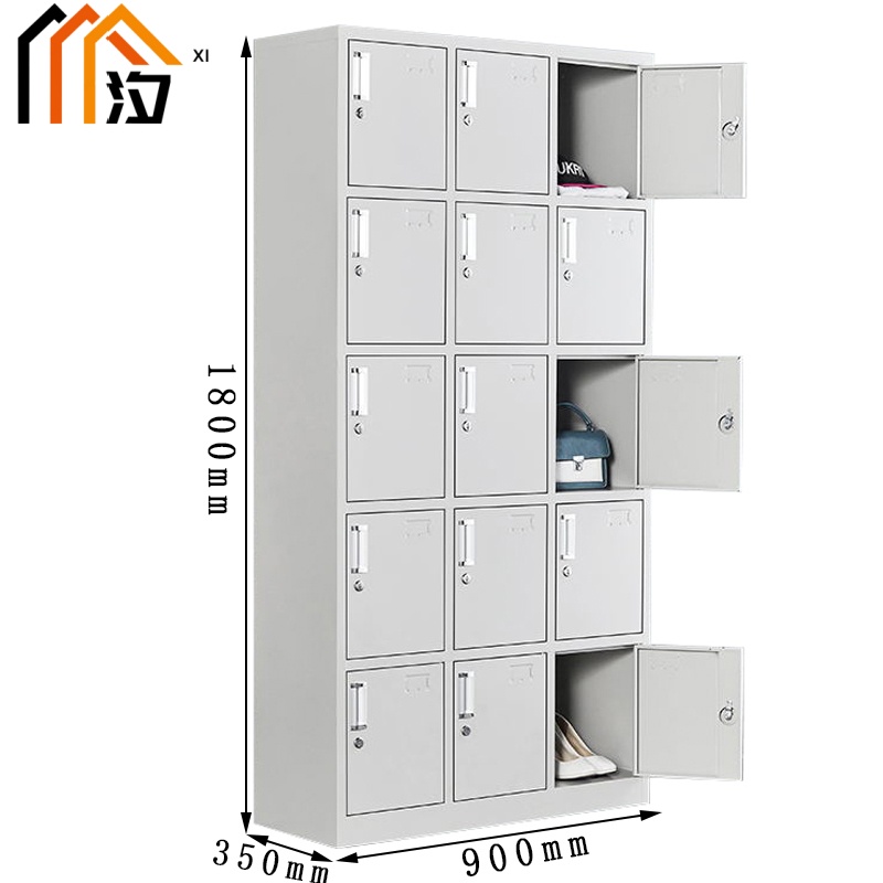 汐铁皮衣柜十五门台高清大图