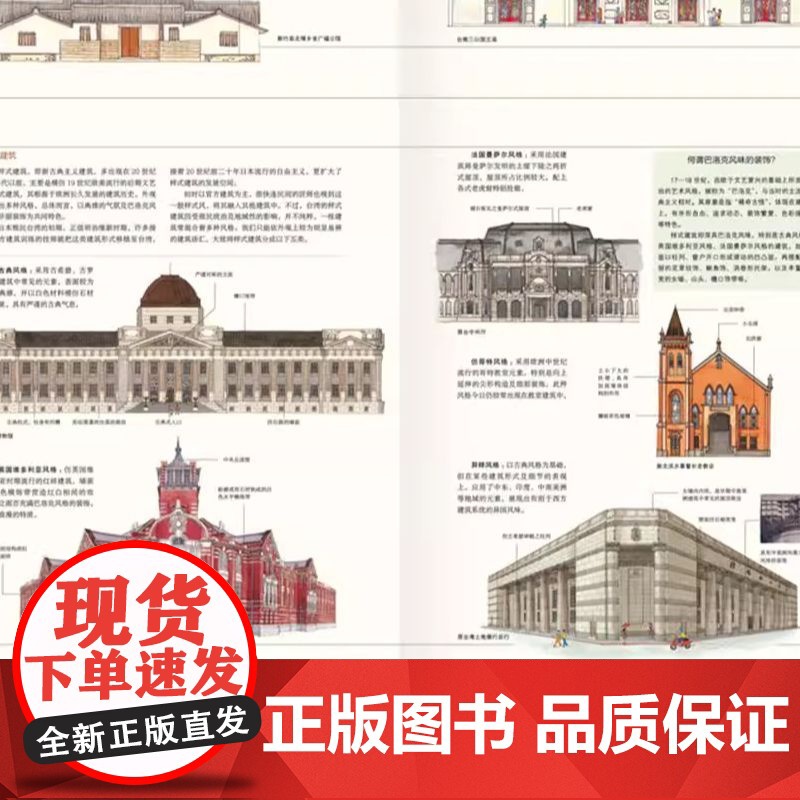 古迹入门:图解台湾经典古建筑 系统梳理台湾数百年建筑发展史看见宝岛古迹的传统风格与地域特色 实用旅行指南高清大图