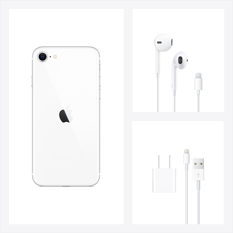 苹果/Apple iPhone SE 128G 白色 移动联通电信4G全网通手机 MXD72CH/A