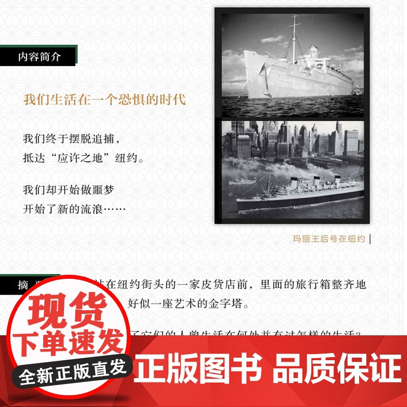 应许之地(精装) [德]埃里希玛丽亚雷马克 丁娜 雷马克作品系列 另著/西线无战事/里斯本之夜/应许之地 正版图书籍 上高清大图