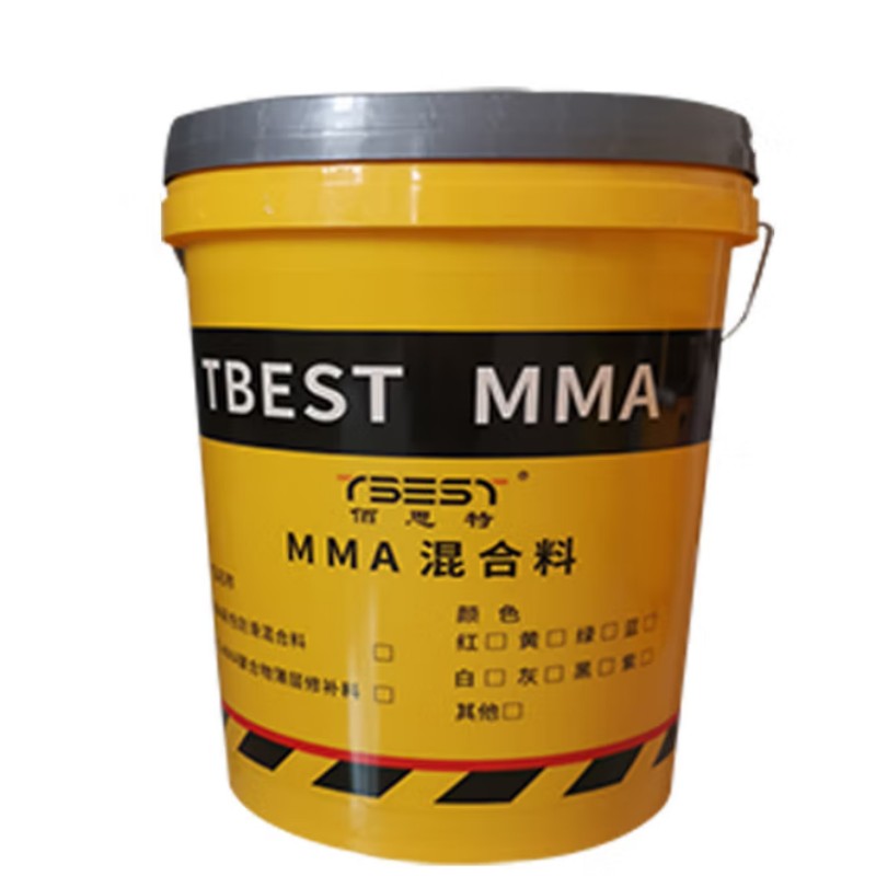 TBEST 1040 MMA聚合物薄层修补料(20kg桶)1桶高清大图