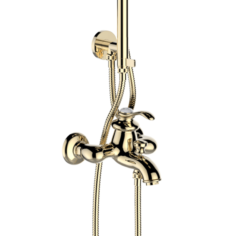 新品 科勒kohler 菲尔法斯花洒龙头法兰金表面淋浴柱98418T