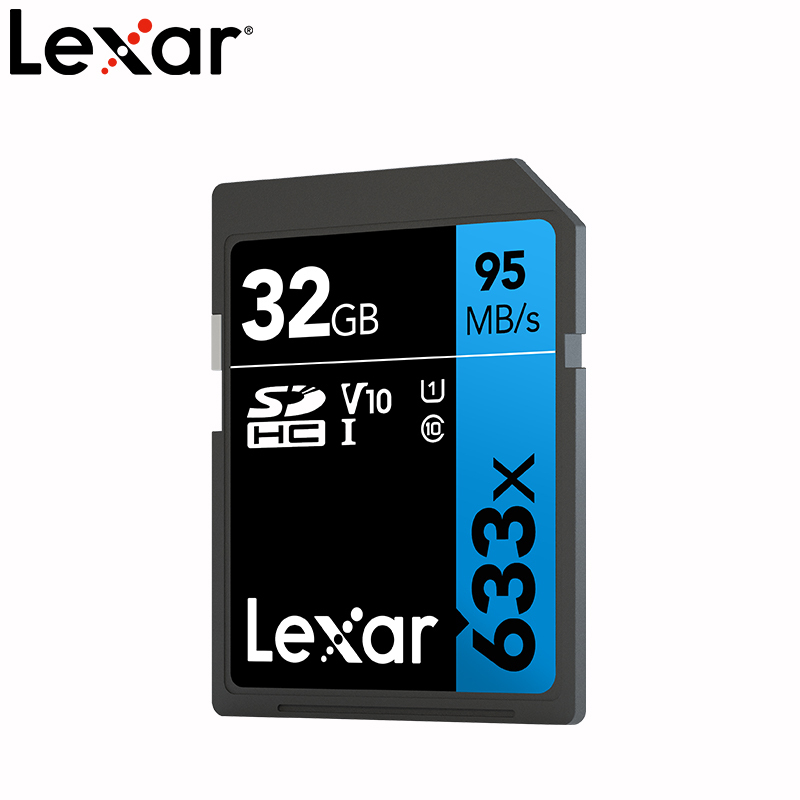 雷克沙(Lexar)32GB SD卡 高速Class10 U1 读95MB/s单反微单相机内存卡存储卡